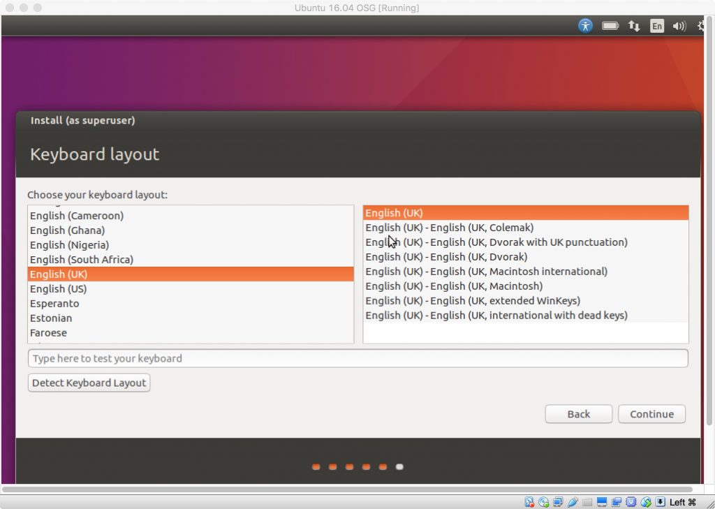 Ubuntu 16.04 Linux installation tutorial