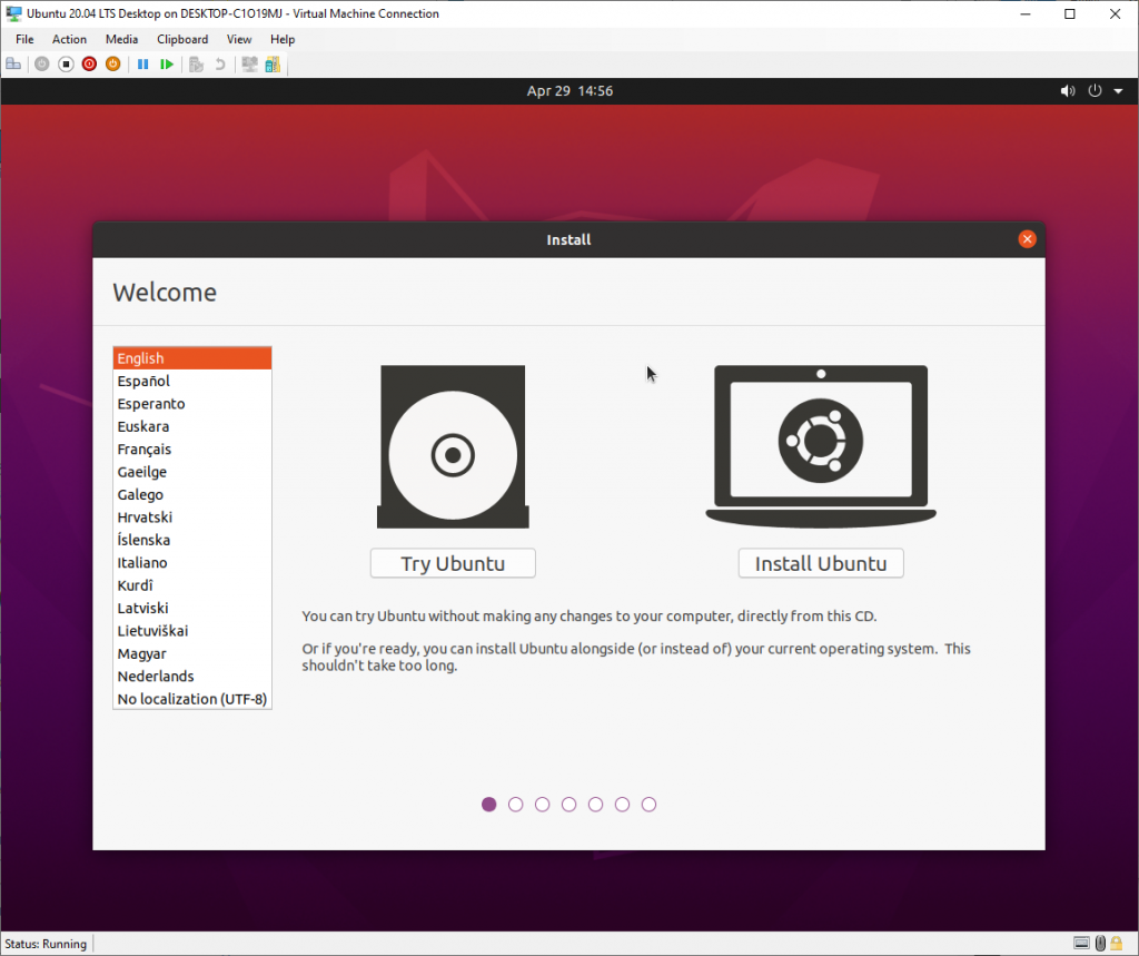 Tutorial covering the installation of Ubuntu 20.04 Linux